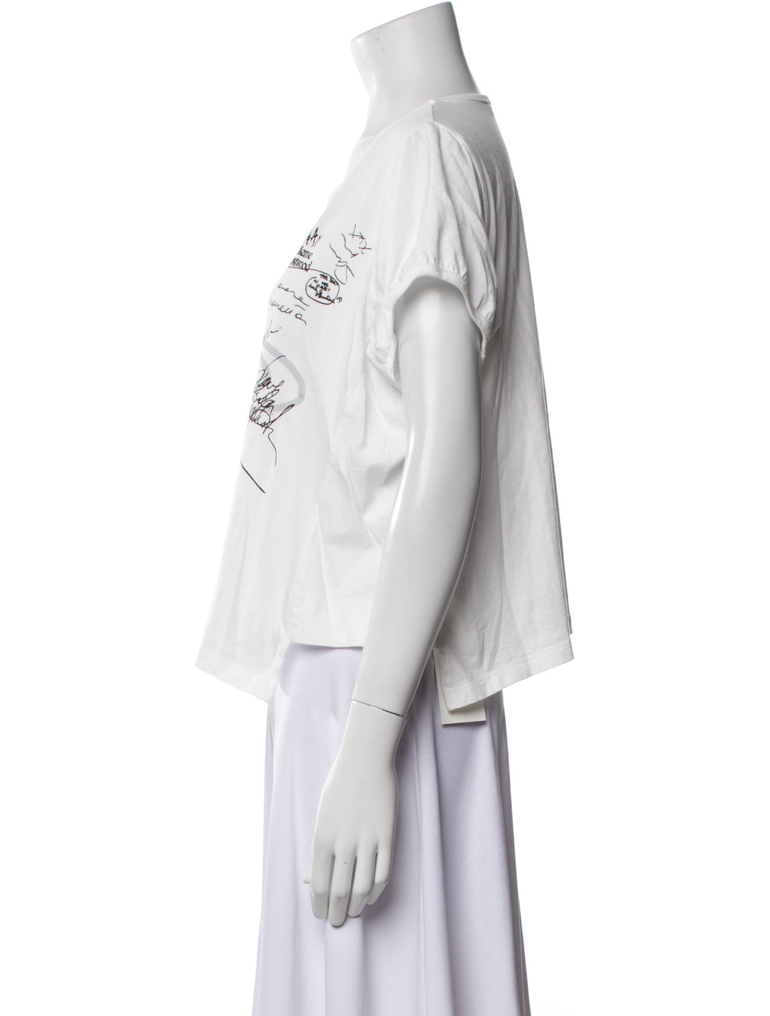 Andreas Kronthaler for vivienne westwood Graphic Print Scoop Neck T-Shirt