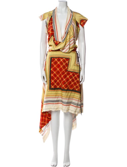 Andreas Kronthaler for vivienne westwood Printed Long Dress