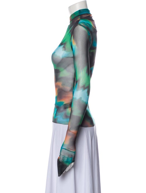 AFRM Mesh Printed Top