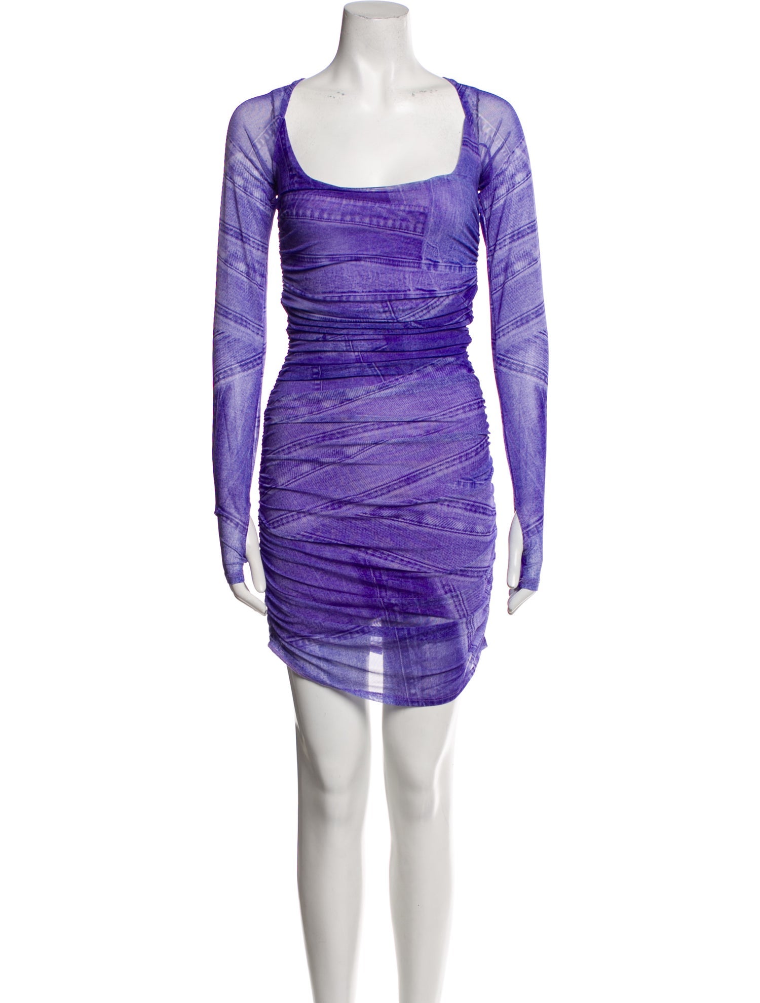 AFRM Square Neckline Knee-Length Dress w/ Tags