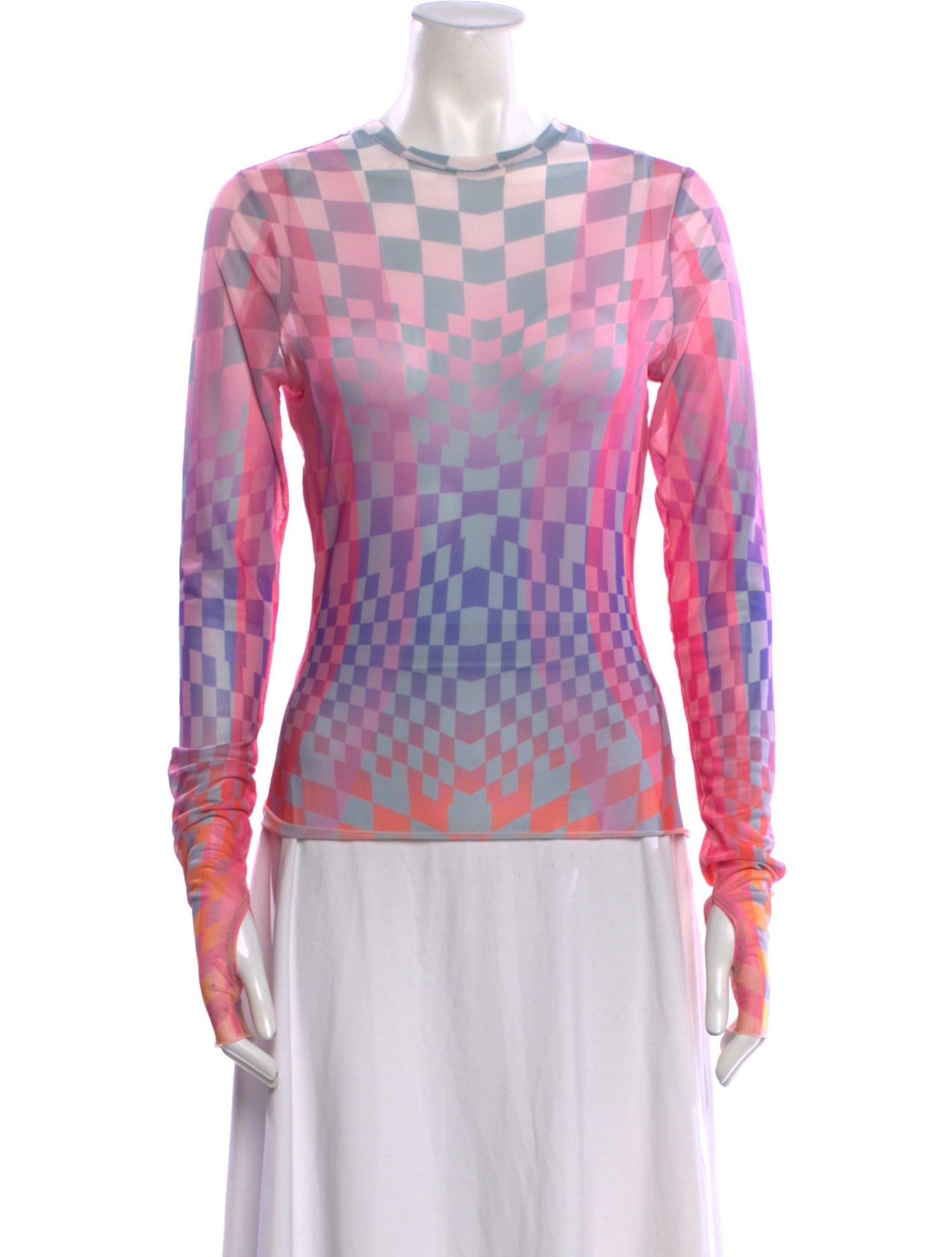 AFRM Printed Crew Neck Sweatshirt