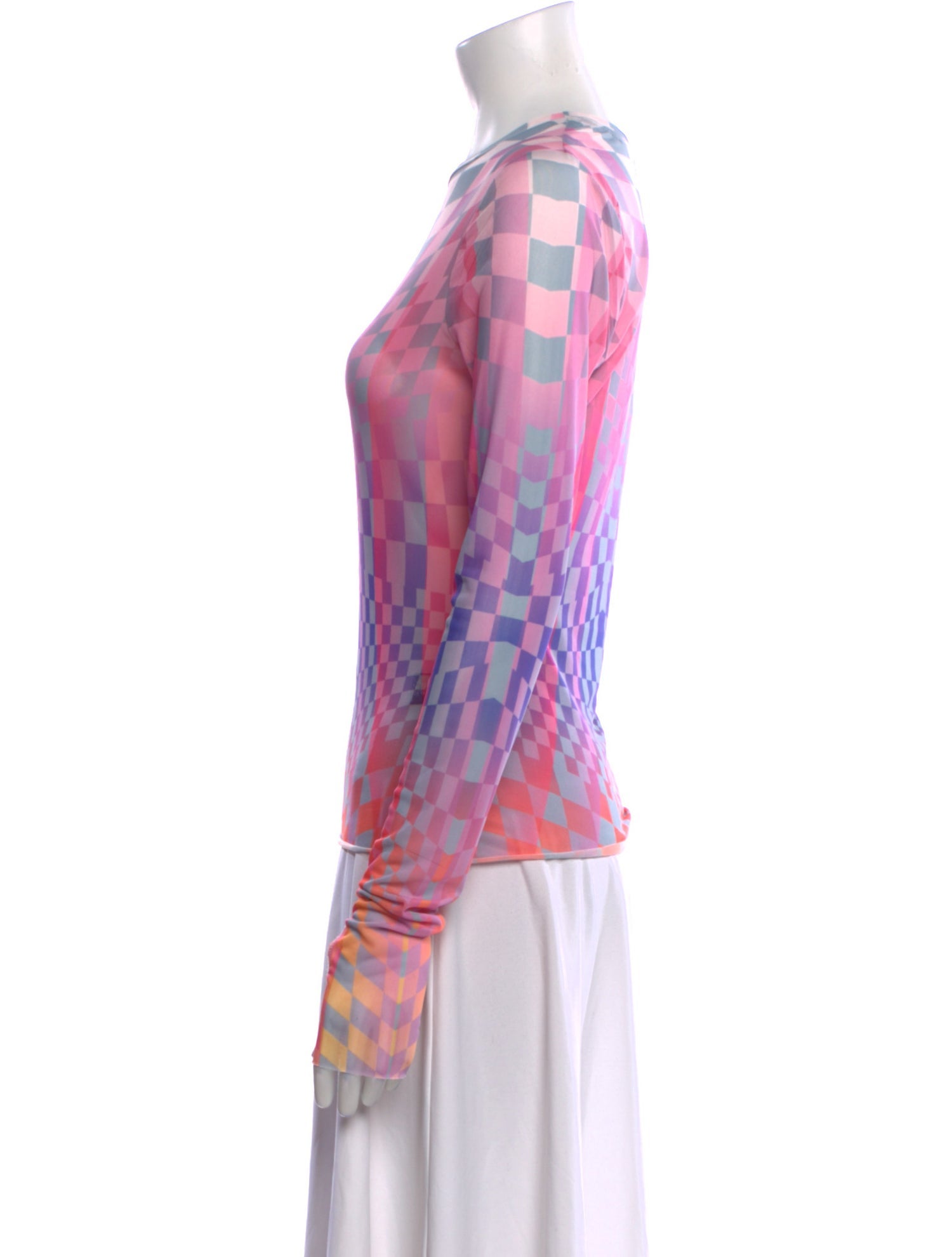 AFRM Printed Crew Neck Sweatshirt