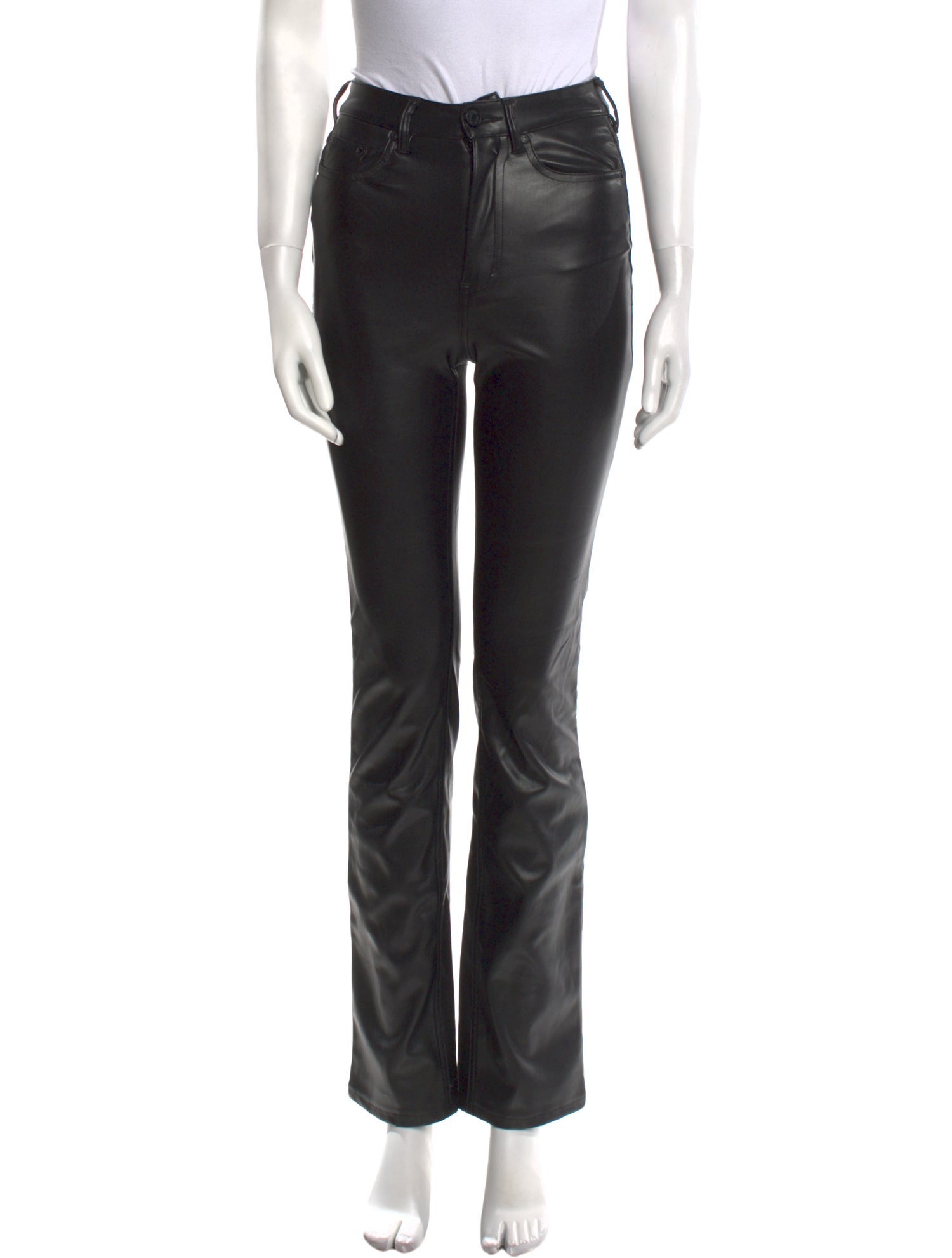 AFRM Faux Leather Straight Leg Pants
