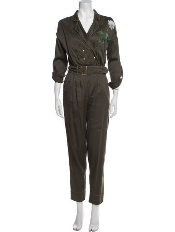 Angelo Marani Jumpsuits and Rompers Linen Jumpsuit Us2, It38 | XS