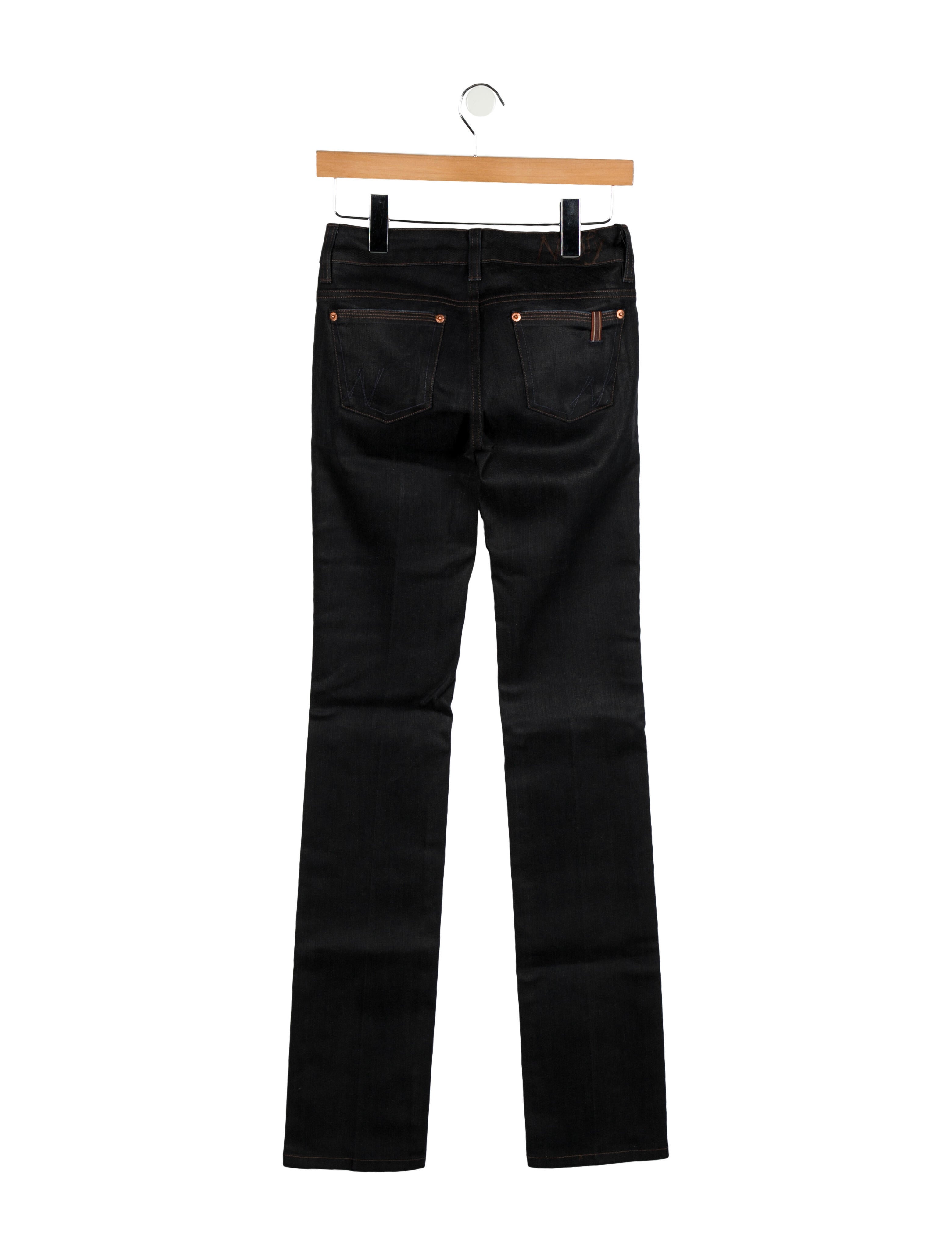 Atelier Notify Low-Rise Straight Leg Jeans w/ Tags