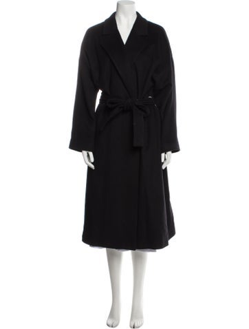 Annie P Outerwear Virgin Wool Trench Coat 3XL