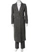 Annie P Virgin Wool Tweed Pattern Coat