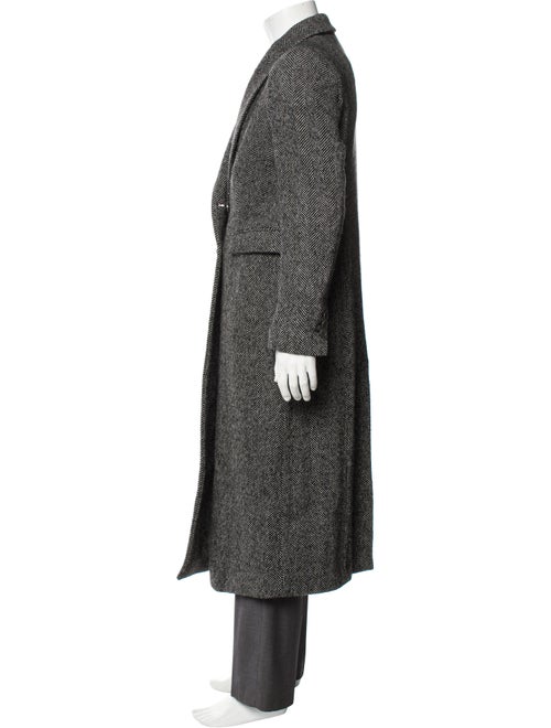 Annie P Virgin Wool Tweed Pattern Coat