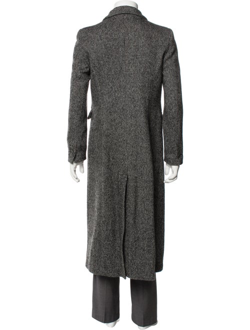 Annie P Virgin Wool Tweed Pattern Coat