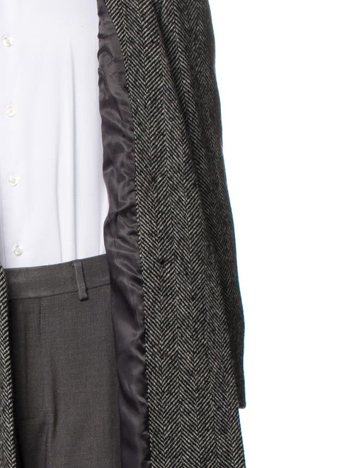 Annie P Virgin Wool Tweed Pattern Coat