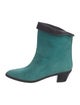 Andrea Pfister Suede Sock Boots