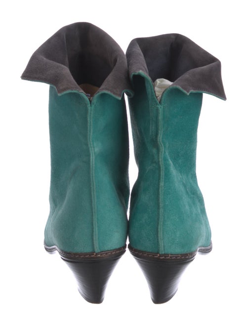 Andrea Pfister Suede Sock Boots