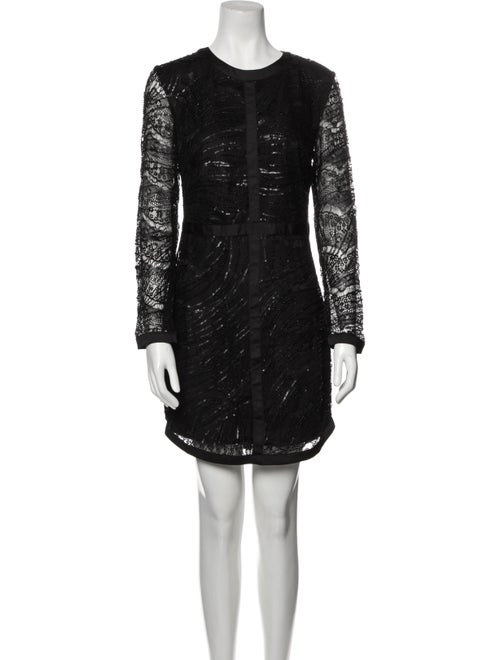 Adelyn Rae Crew Neck Mini Dress