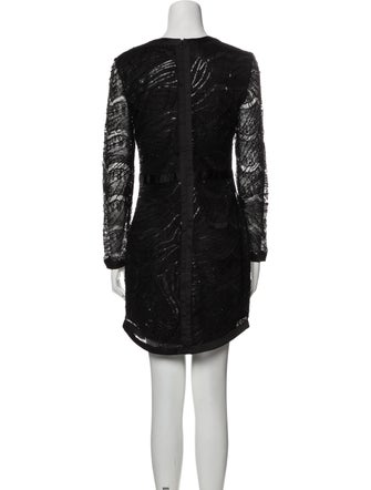 Adelyn Rae Crew Neck Mini Dress