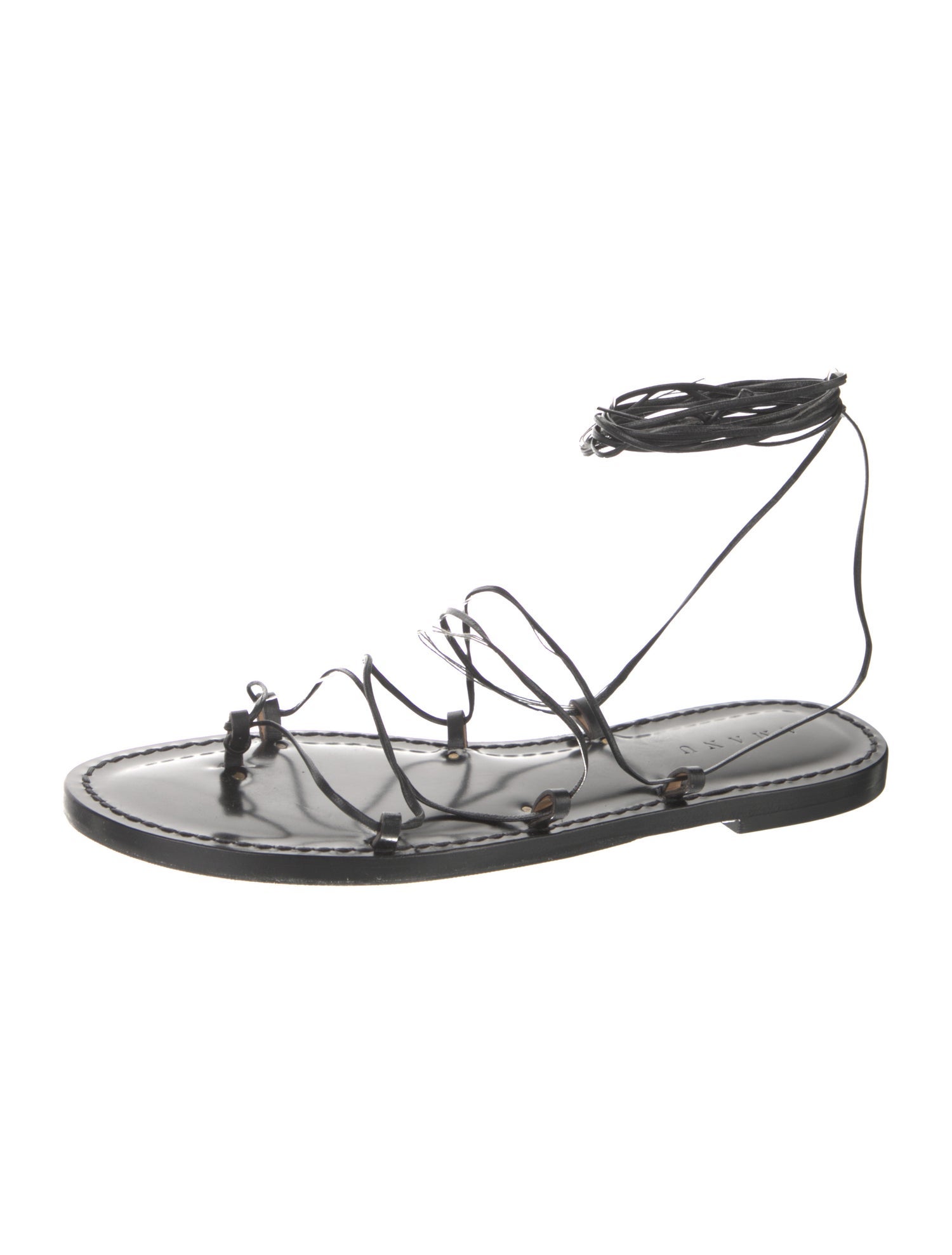 Amanu Leather Gladiator Sandals