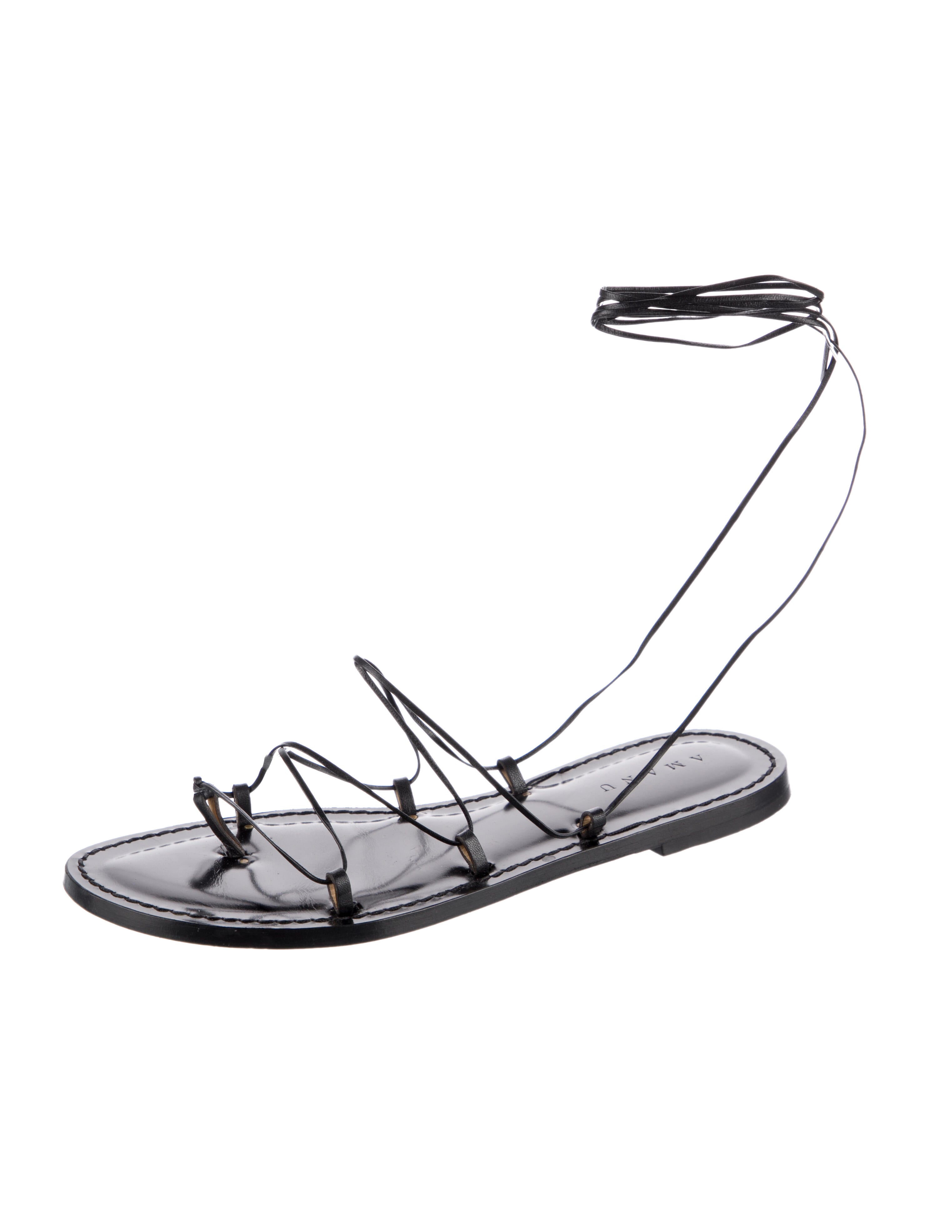 Amanu Leather Gladiator Sandals
