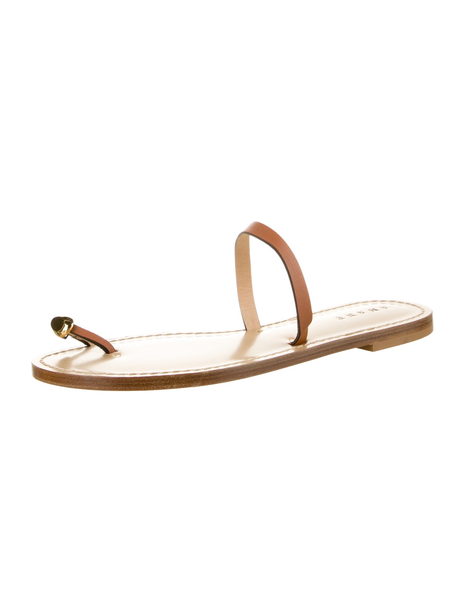 Amanu Leather Slides