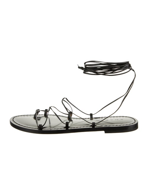 Amanu Leather Gladiator Sandals