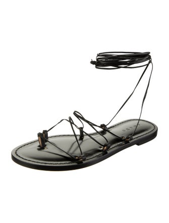 Amanu Leather Gladiator Sandals