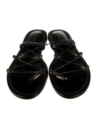 Amanu Leather Gladiator Sandals