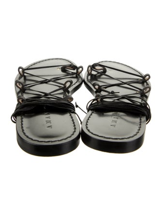 Amanu Leather Gladiator Sandals