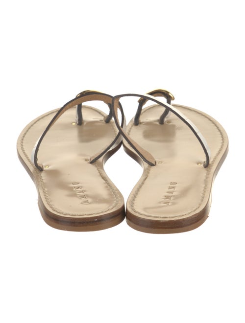 Amanu Leather Slides