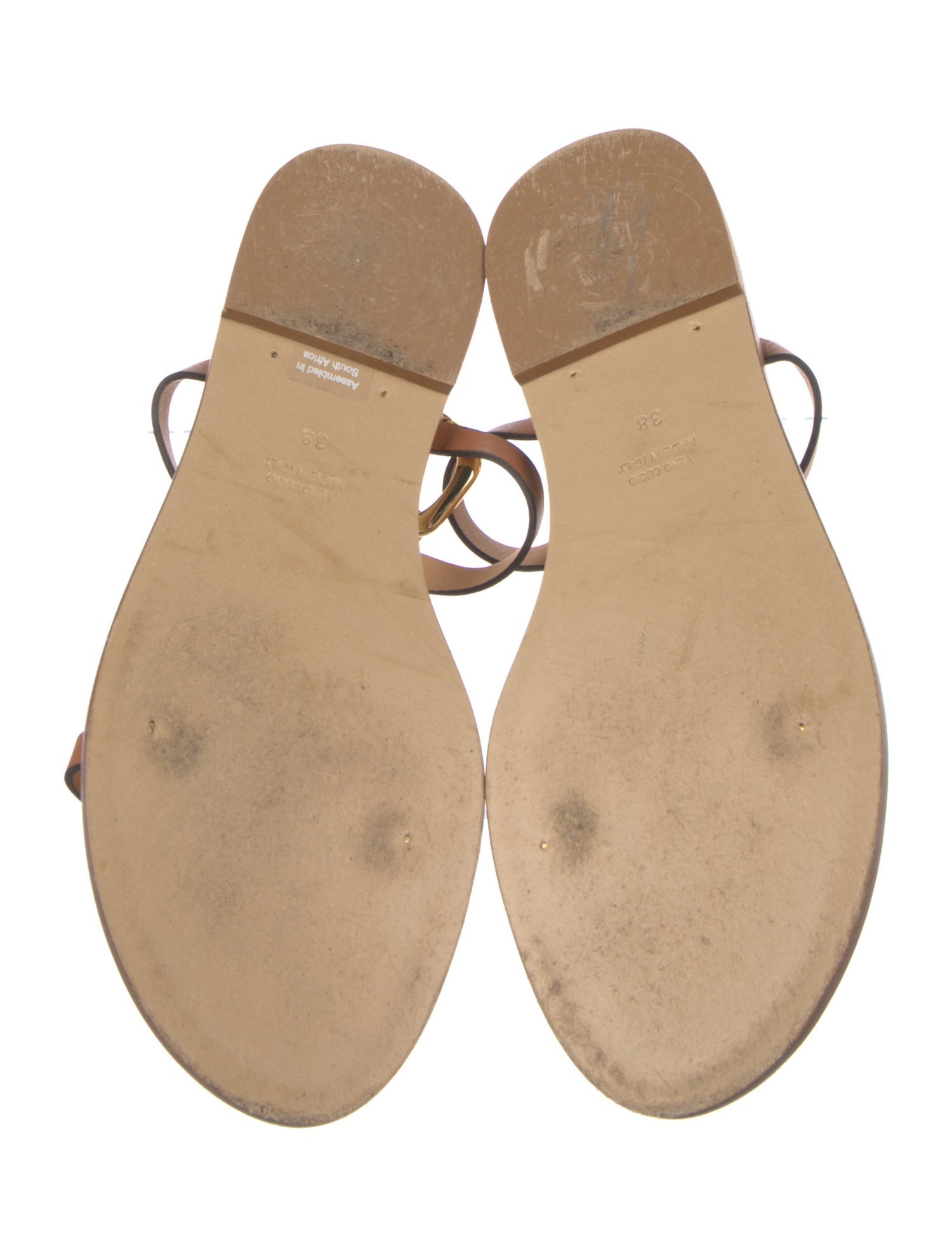 Amanu Leather Gladiator Sandals