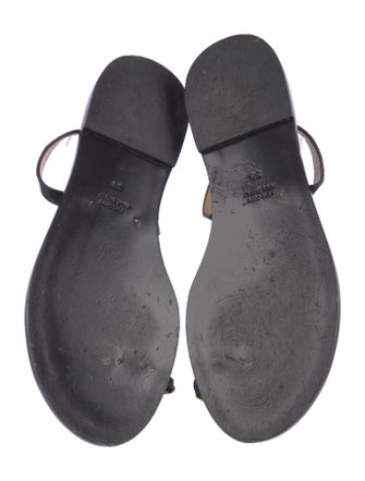 Amanu Leather Slides