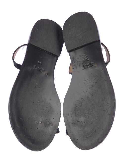 Amanu Leather Slides