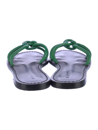 Amanu Leather Slides