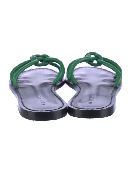 Amanu Leather Slides