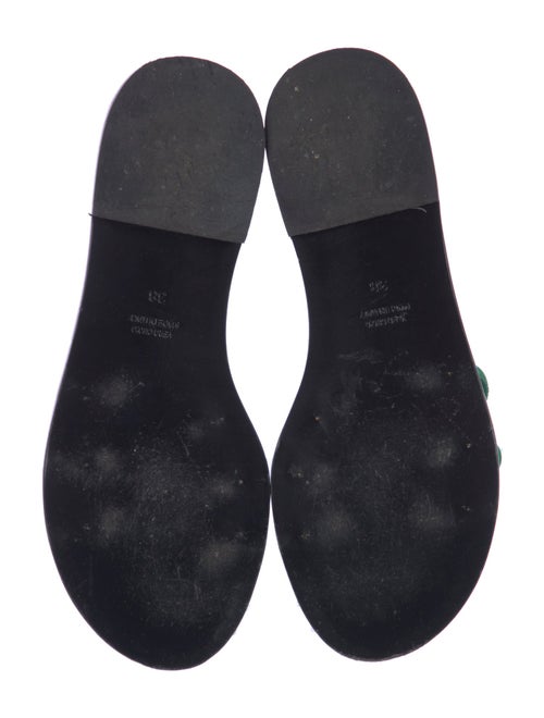 Amanu Leather Slides