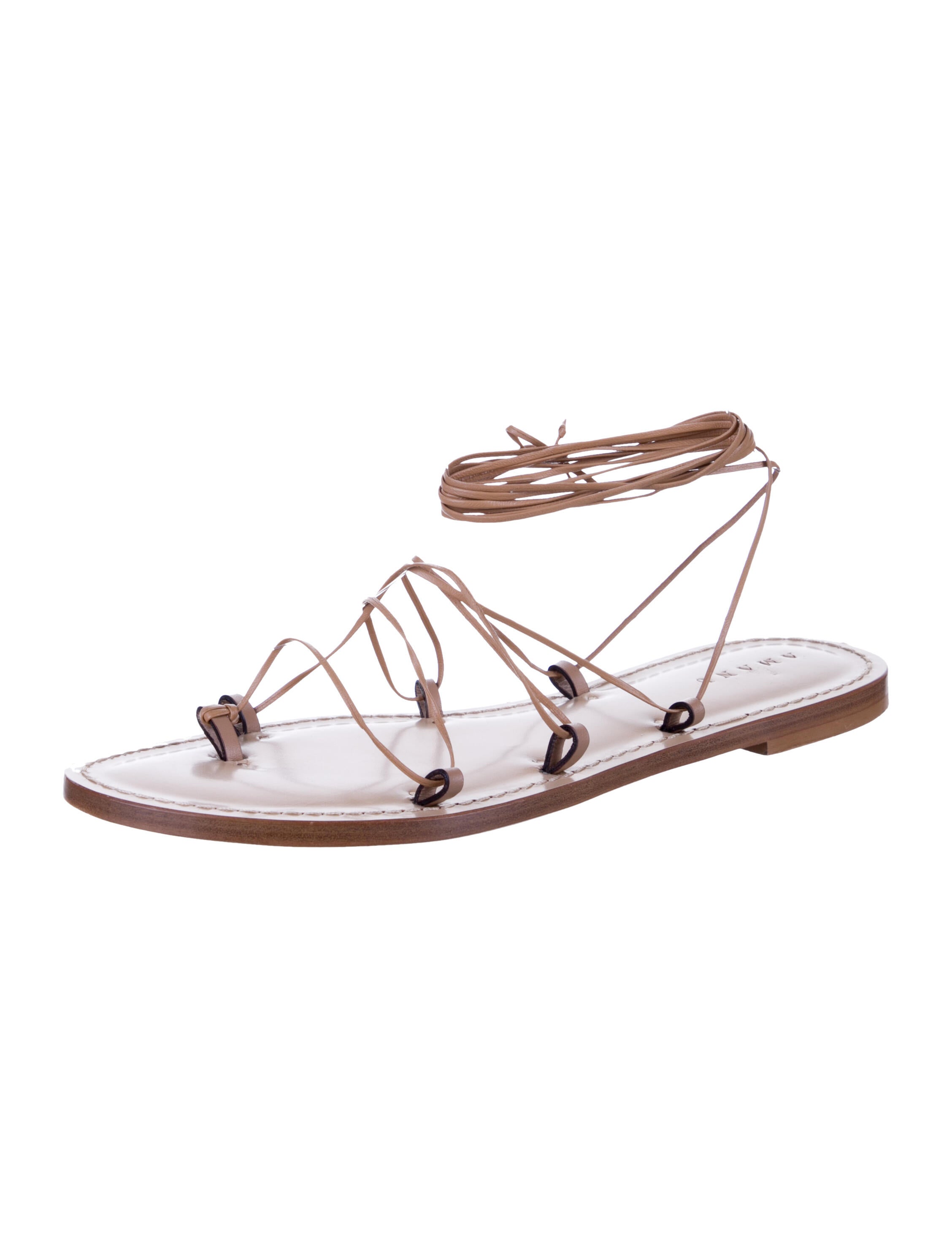 Amanu Leather Gladiator Sandals