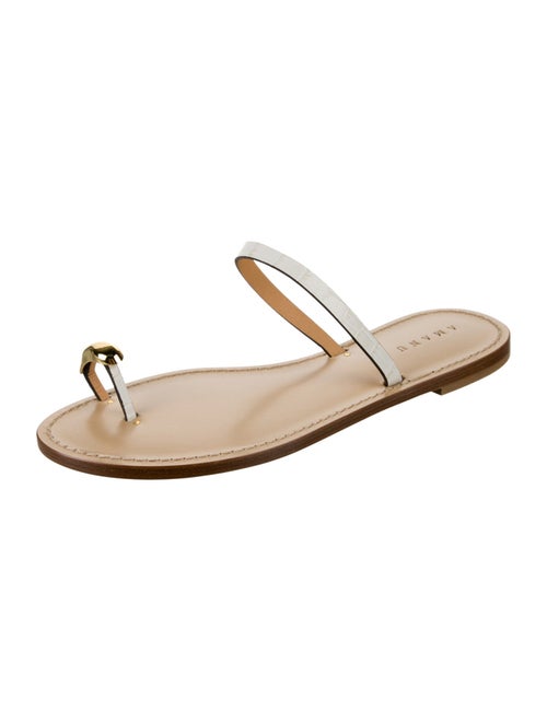 Amanu Leather Slides