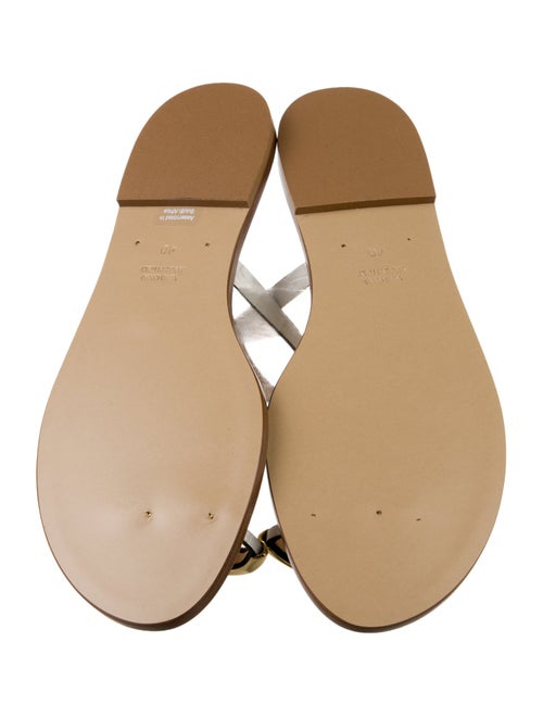 Amanu Leather Slides