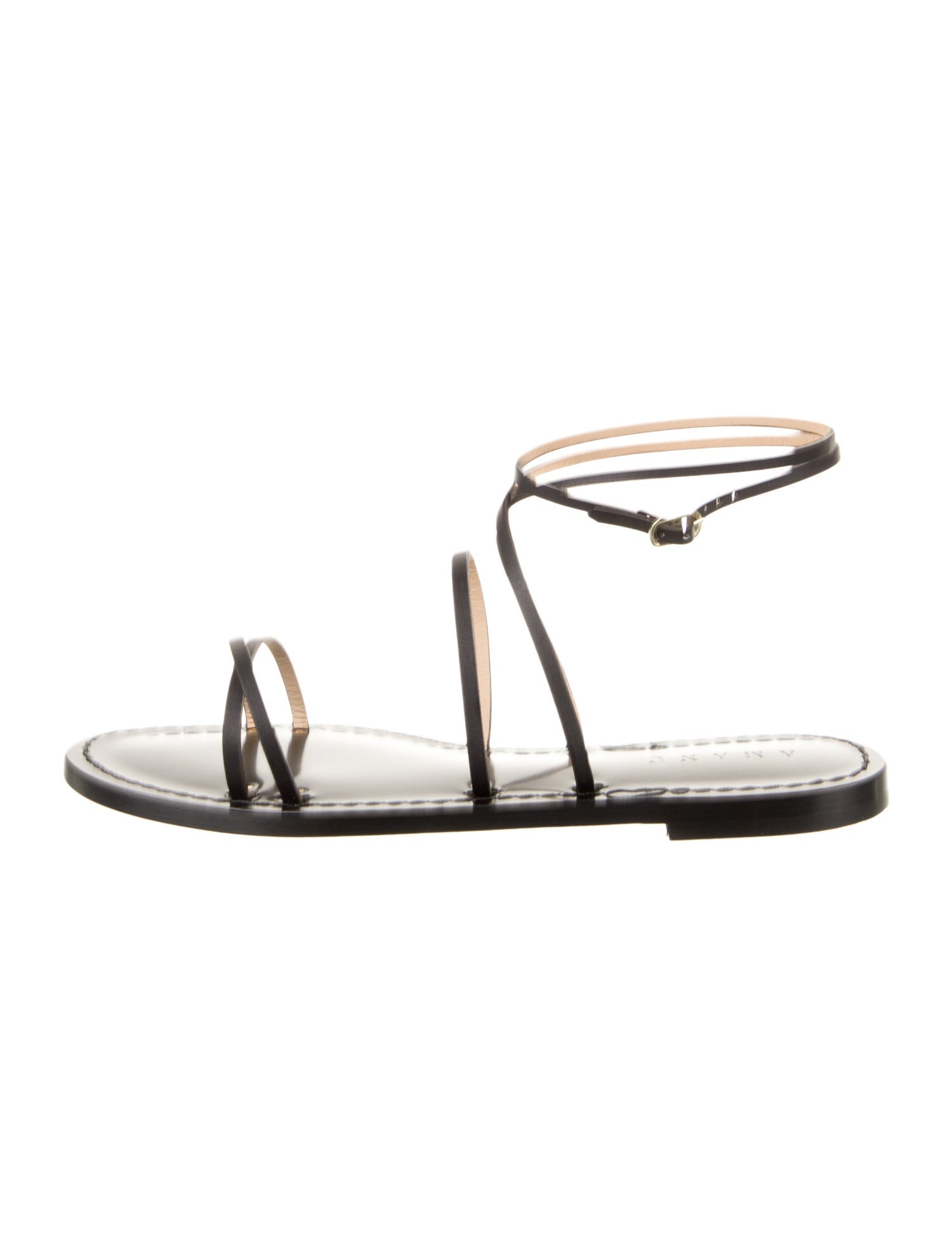 Amanu Leather Gladiator Sandals