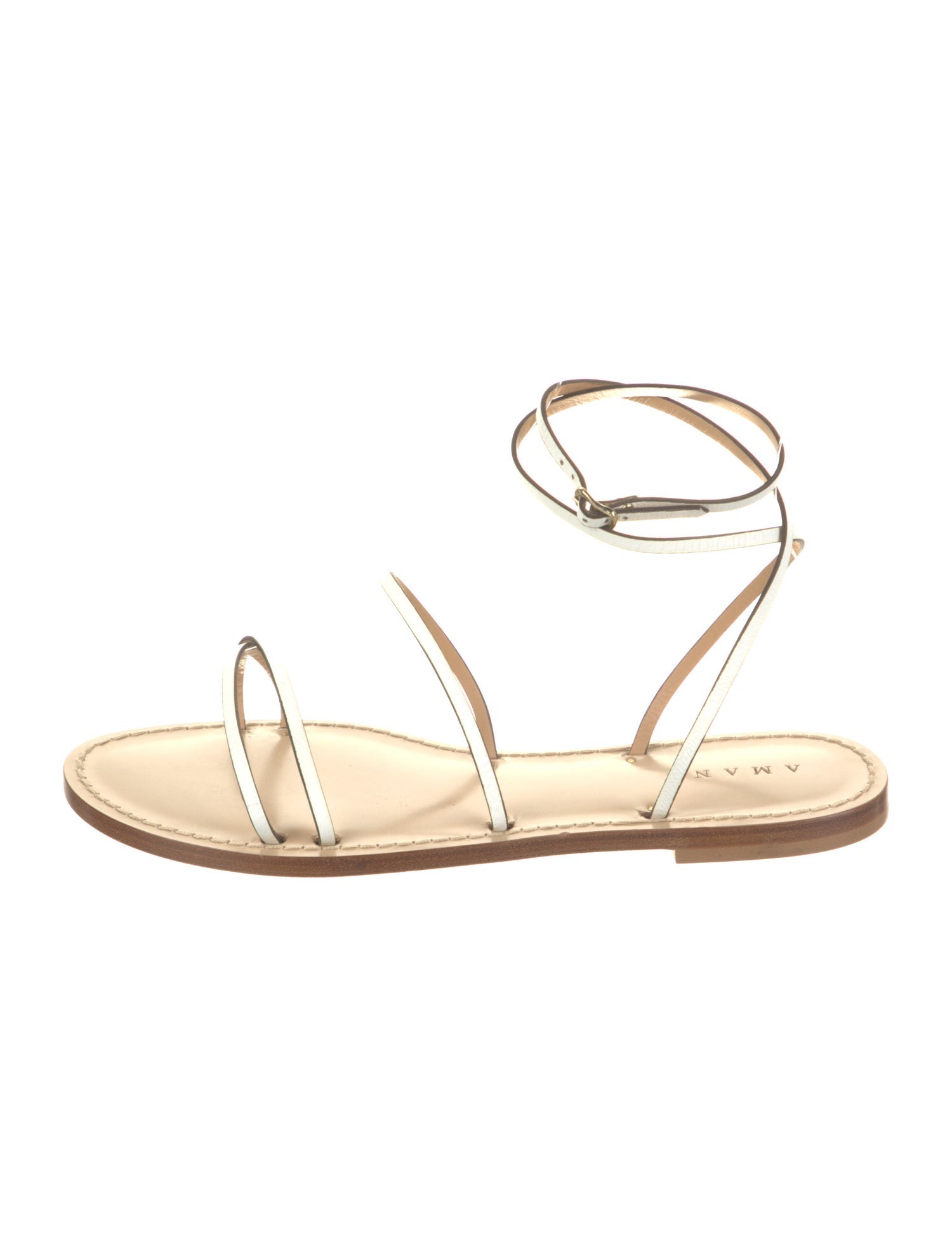 Amanu Leather Gladiator Sandals w/ Tags