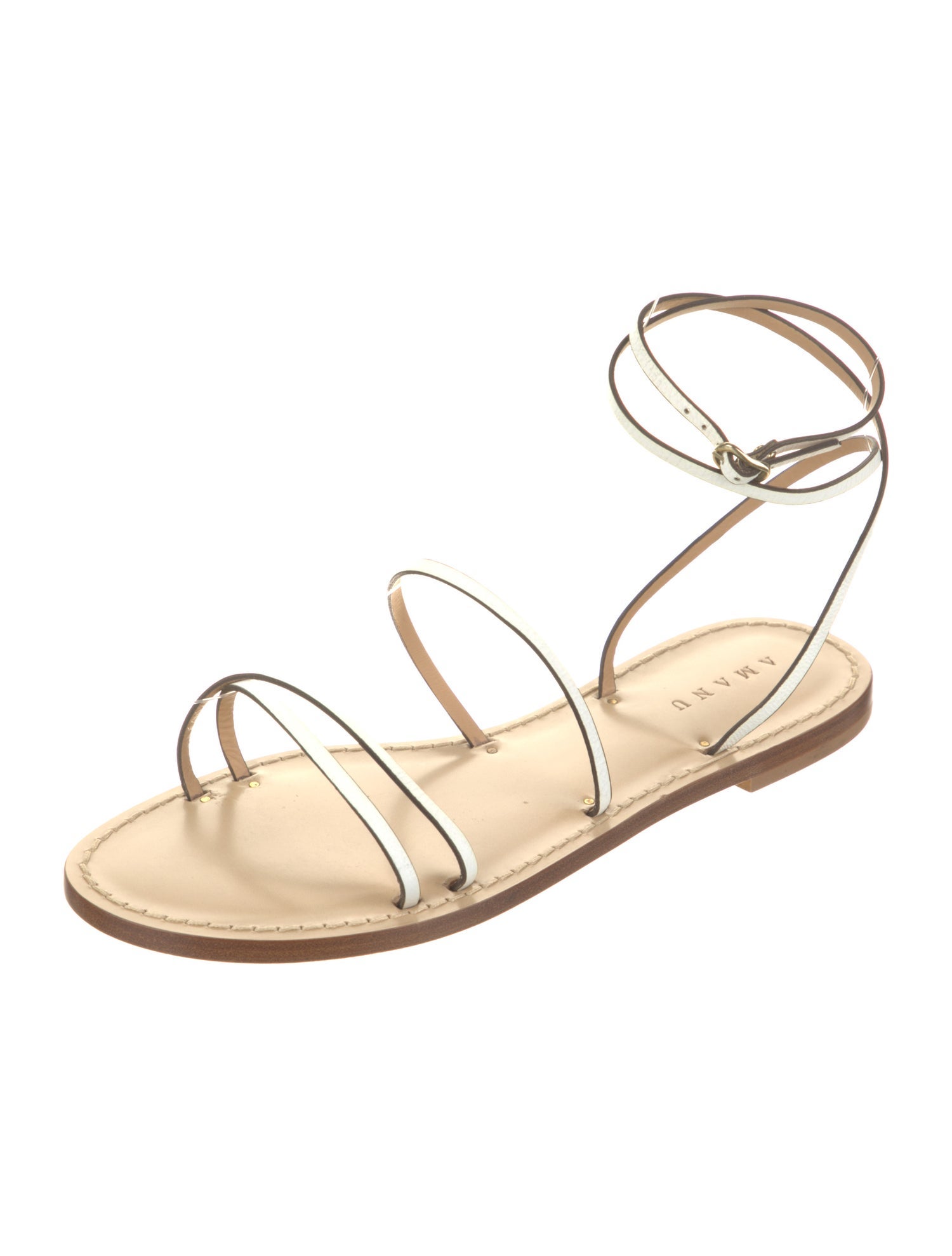 Amanu Leather Gladiator Sandals w/ Tags