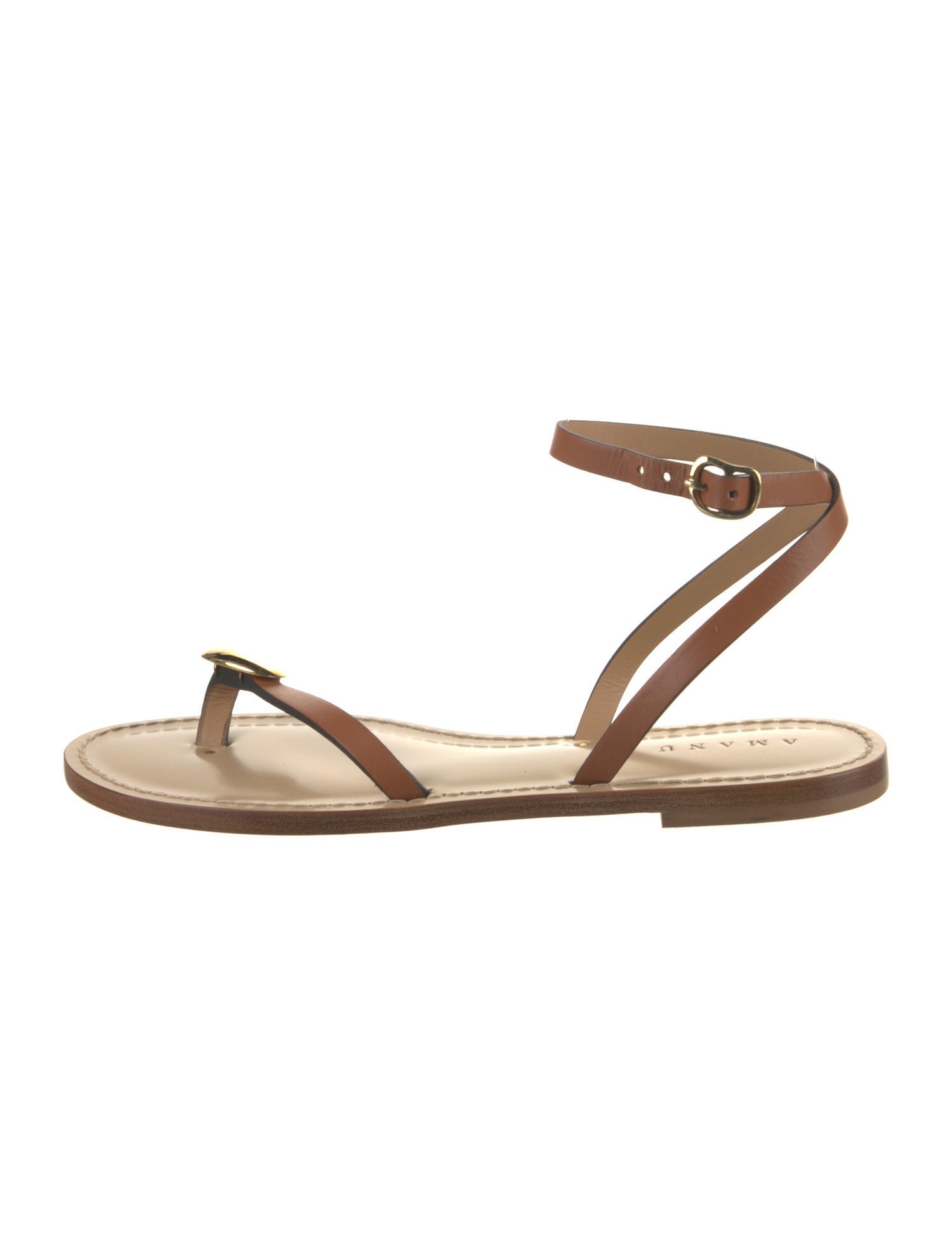 Amanu Leather Gladiator Sandals w/ Tags