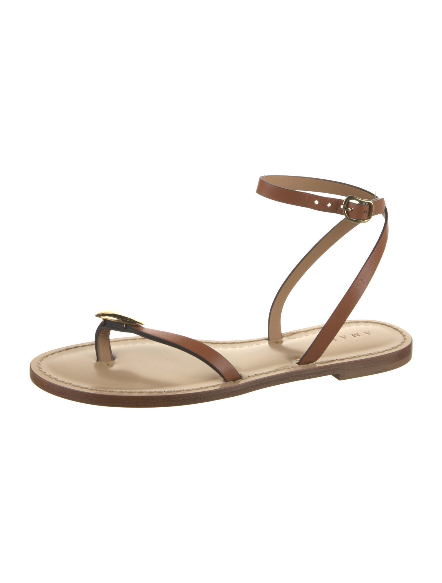 Amanu Leather Gladiator Sandals w/ Tags