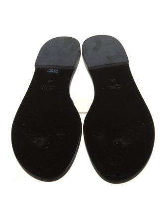 Amanu Leather Slides