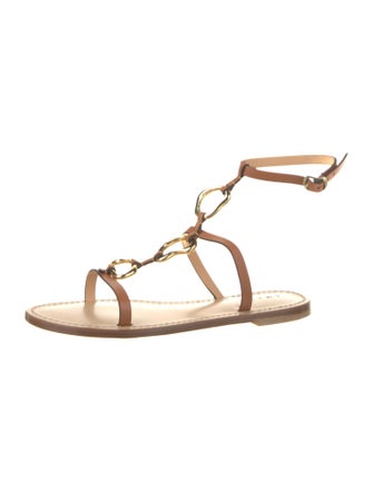 Amanu Leather Gladiator Sandals