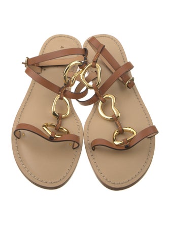Amanu Leather Gladiator Sandals