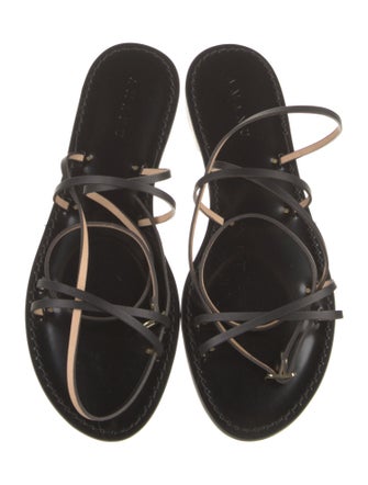 Amanu Leather Gladiator Sandals