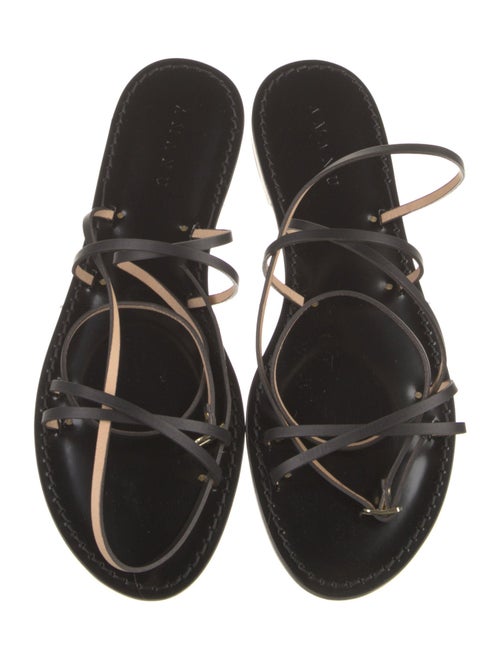 Amanu Leather Gladiator Sandals