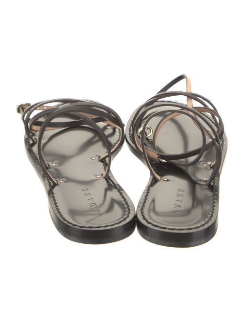 Amanu Leather Gladiator Sandals