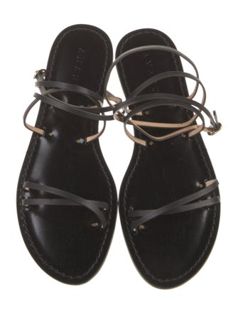 Amanu Leather Gladiator Sandals