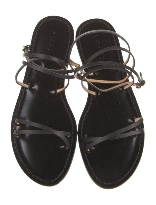 Amanu Leather Gladiator Sandals