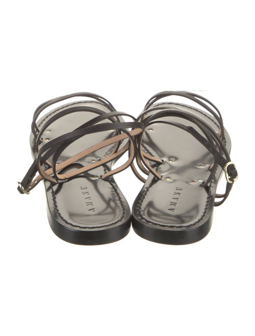 Amanu Leather Gladiator Sandals
