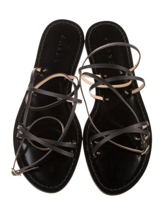 Amanu Leather Gladiator Sandals